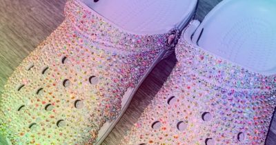 Sparkle In Comfort: Our New Rhinestone Croc Shoes Collection