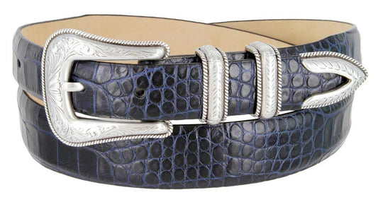 Brenton Genuine Full-Grain Cowhide Leather Designer Golf Dress Belt