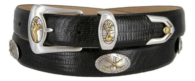 Bayside Italian Calfskin Genuine Leather Designer Dress Golf Belt