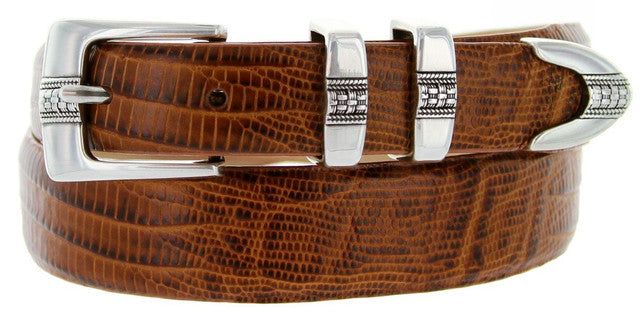 Miller Men's Genuine Full-Grain Cowhide Leather Designer Dress Belt