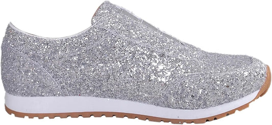 Sparkle Sneakers for Women – Lightweight Casual Walking Shoes