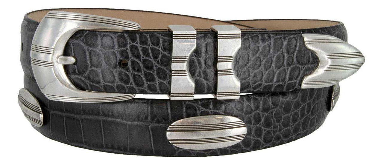 81208143 Italian Cowhide Genuine Leather Designer Dress Golf Belt
