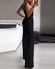 Bootcut evening jumpsuit