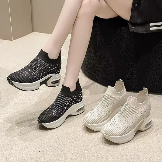 Breathable lightweight air-cushioned shoes for women