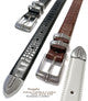 Kaymen Genuine Full-Grain Cowhide Leather Designer Golf Dress Belt
