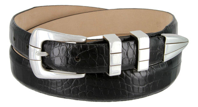 Vince Men's Genuine Full-Grain Cowhide Leather Designer Dress Belt