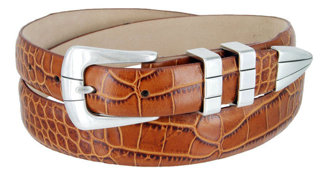 Vince Men's Genuine Full-Grain Cowhide Leather Designer Dress Belt