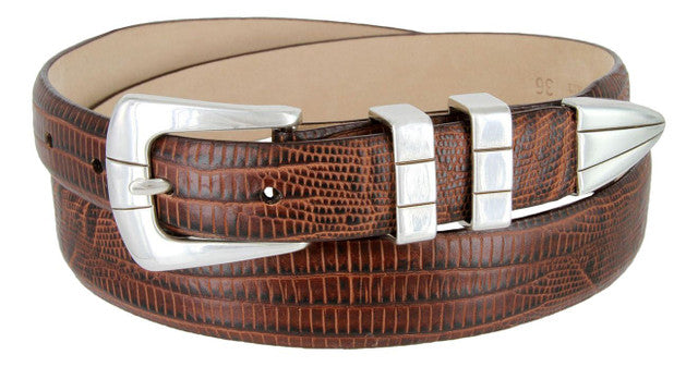 Vince Men's Genuine Full-Grain Cowhide Leather Designer Dress Belt