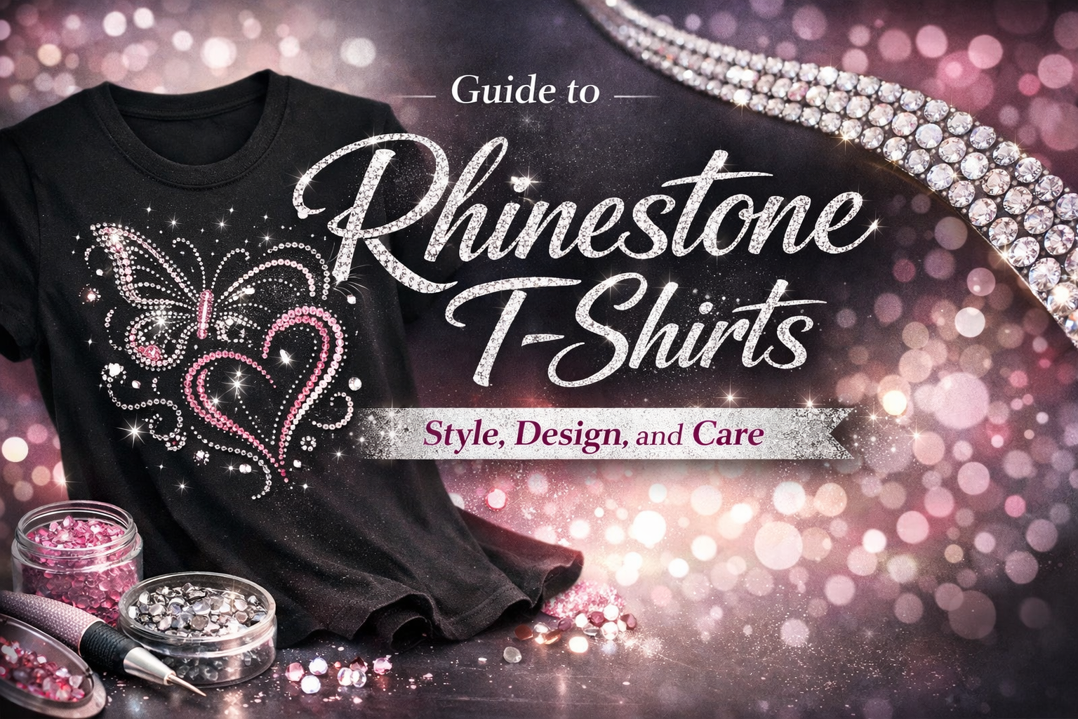 Complete Guide to Rhinestone T-Shirts: Style, Design, and Care