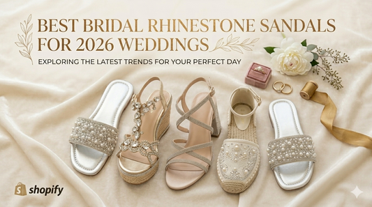  Rhinestone Sandals for 2026 Weddings