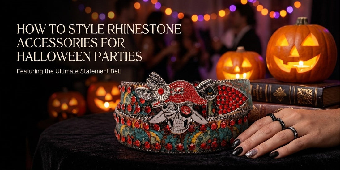 How to Style Rhinestone Accessories for Halloween Parties