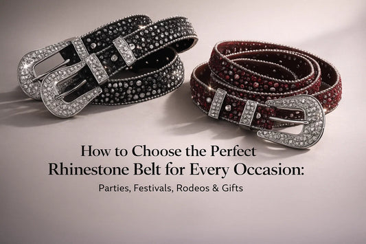 How to Choose the Perfect Rhinestone Belt for Every Occasion