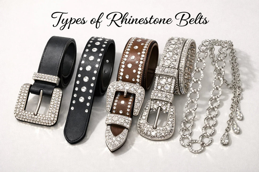 Types of Rhinestone Belts