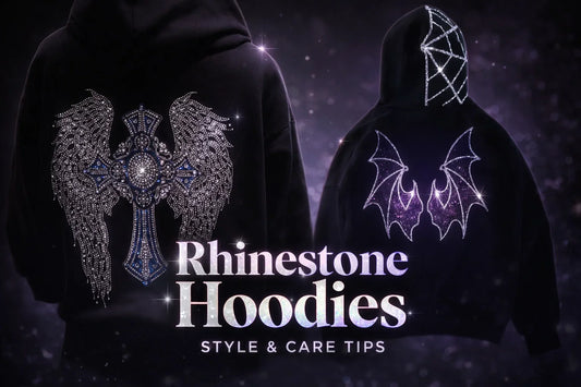 rhinestone hoodie guide