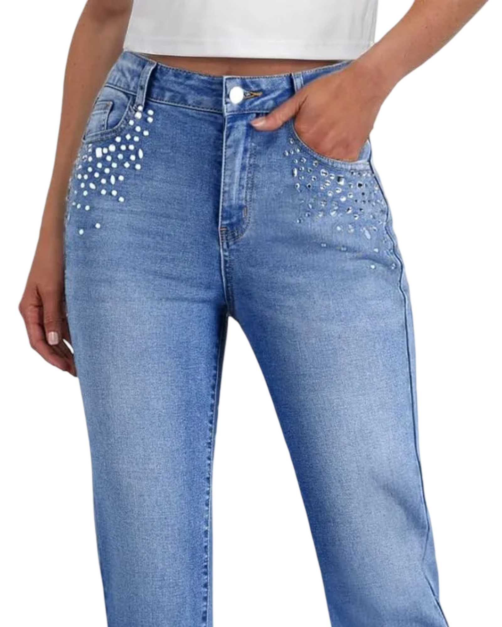 Buy Rhinestone Jeans for Men & Women - Sparkling Denim