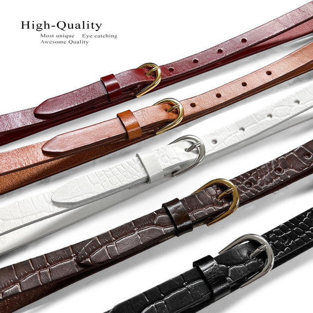 Kids Belt Girls Dress Belts 100% One Piece Full Grain Genuine Leather Casual Belt 3/4"(19mm) wide