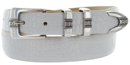 Miller Men's Genuine Full-Grain Cowhide Leather Designer Dress Belt