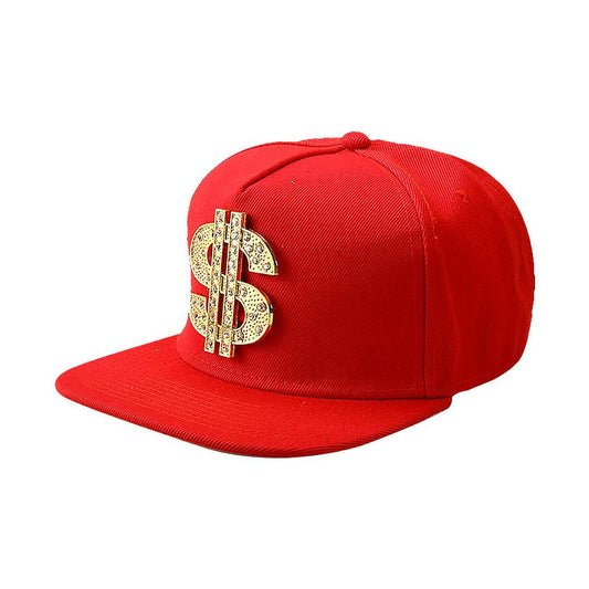 Men's Hip Hop Dollar Snapback Hat