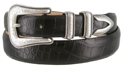 Brenton Italian Calfskin Genuine Leather Designer Golf Dress Belt