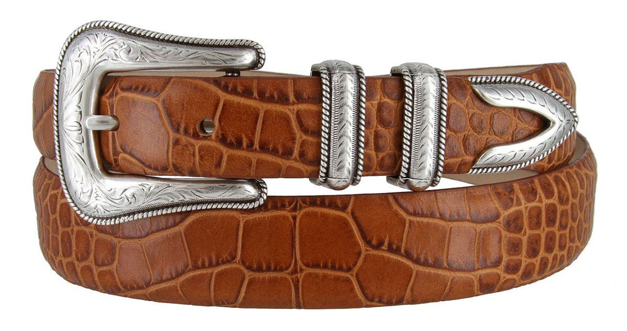 Brenton Italian Calfskin Genuine Leather Designer Golf Dress Belt