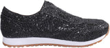 Sparkle Sneakers for Women – Lightweight Casual Walking Shoes