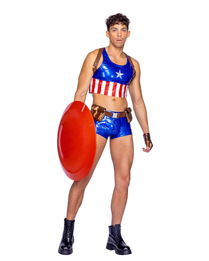 6364 Hunky American Hero Costume - Strong & Patriotic