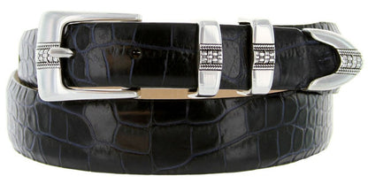Miller Men's Genuine Full-Grain Cowhide Leather Designer Dress Belt