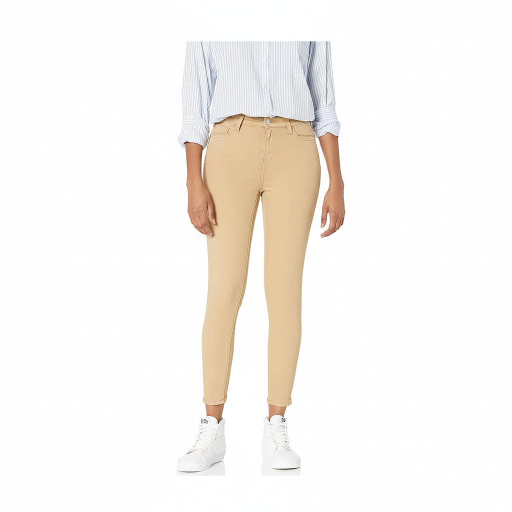 Women’s Mid-Rise Stretch Skinny Jeans - Soft Cotton Blend Denim, Slim Fit, All-Day Comfort