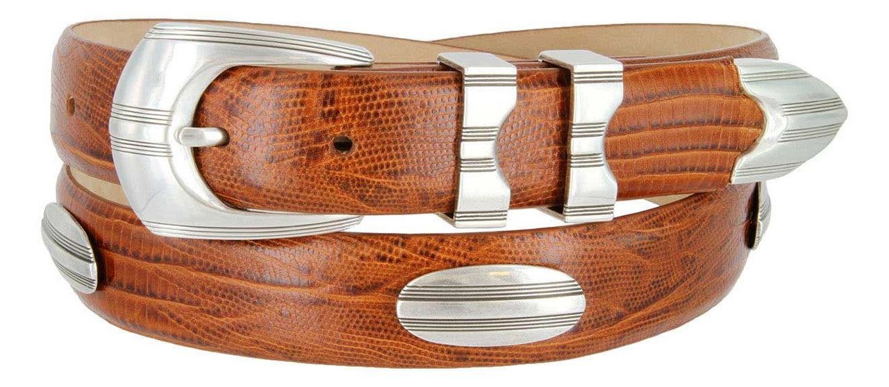 81208143 Italian Calfskin Genuine Leather Designer Dress Golf Belt 1-1/8"(30mm) Wide