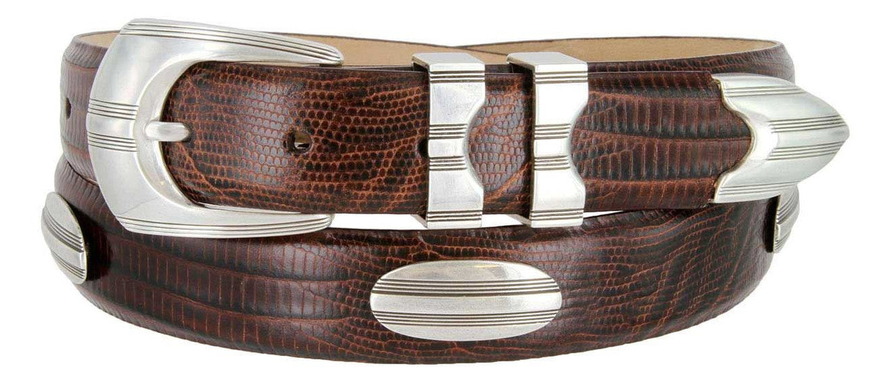 81208143 Italian Calfskin Genuine Leather Designer Dress Golf Belt 1-1/8"(30mm) Wide