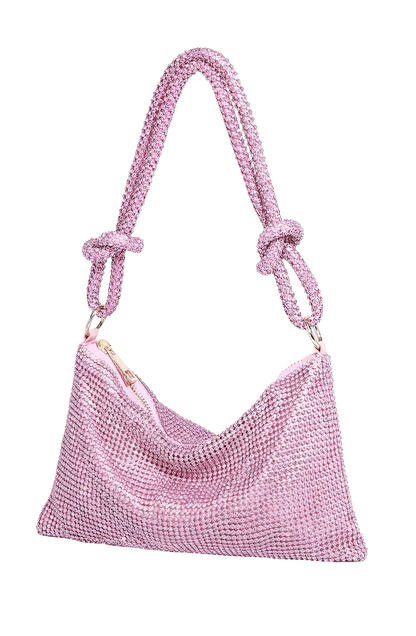 Sparkly Rhinestone Evening Bag for Women – Glitter Crystal Clutch Purse for Wedding, Party, Prom & Formal Events