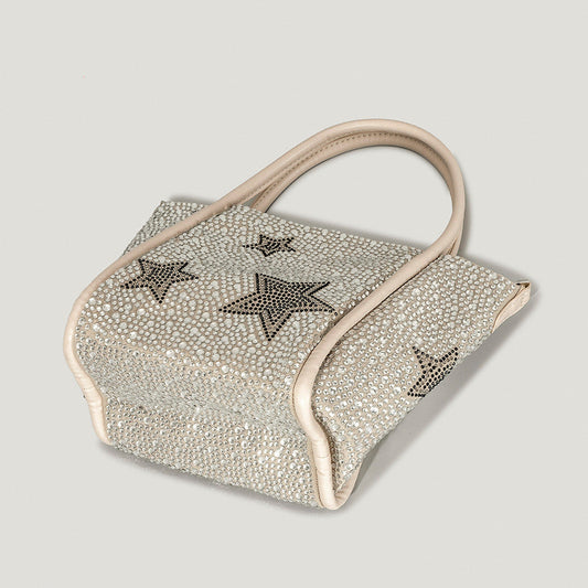 Elegant Rhinestone Handbag – Glam Winter Fashion