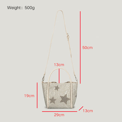 Elegant Rhinestone Handbag – Glam Winter Fashion