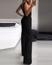 Bootcut evening jumpsuit