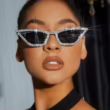 Rhinestone sunglasses