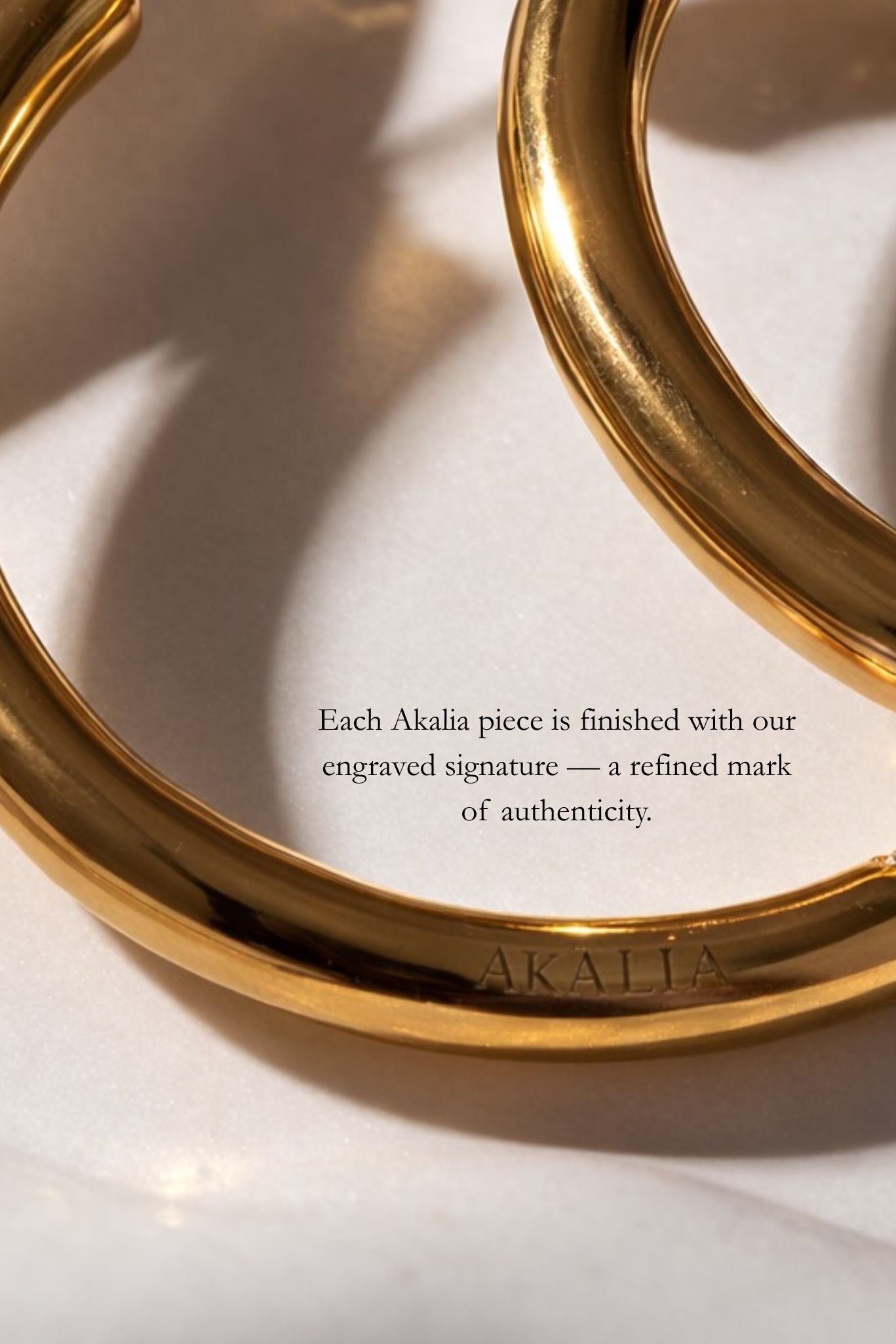 Vivienne Waterproof Rhinestone Statement Hoop