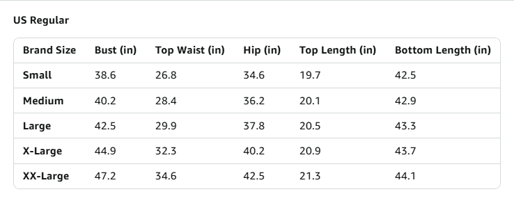 Size Guide