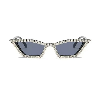 Rhinestone Cat Eye Sunglasses for Women - Party, Bar, and Nightclub Eyewear