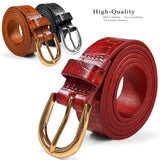 Kids Belt Girls Belt 100% One Piece Full Grain Genuine Leather Casual Belt 1"(25mm) wide