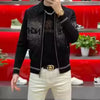 black rhinestone jacket