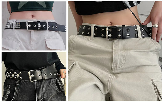 emo punk waist belt