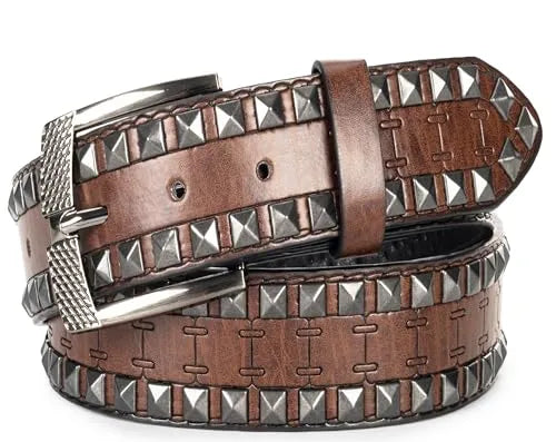 mens studded belt
