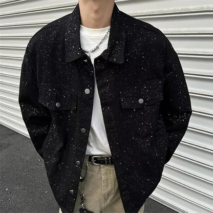 rhinestone jacket men