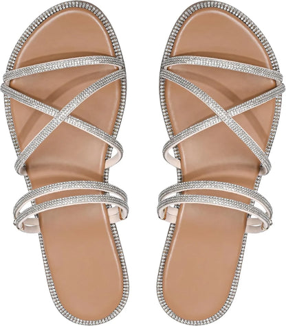 rhinestone sandals