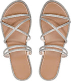 rhinestone sandals