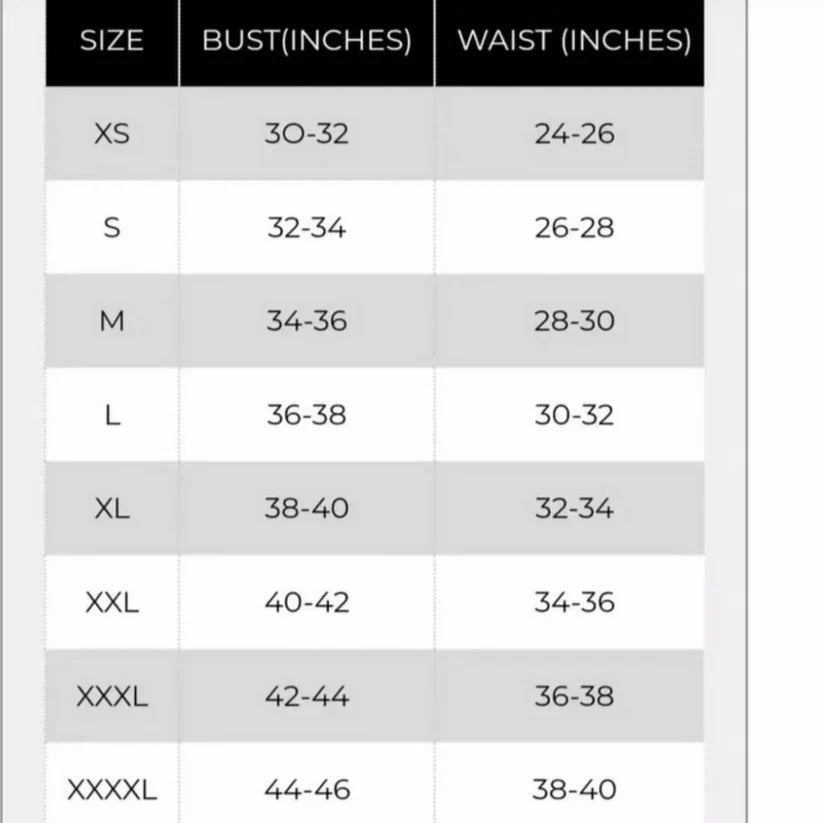 Size Guide
