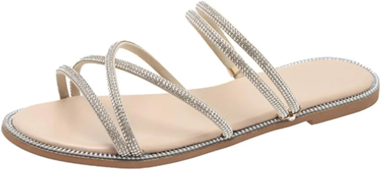 strappy flat sandals