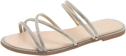 strappy flat sandals