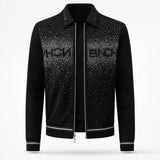 Men’s Rhinestone Embellished Jacket - bling bling jacket