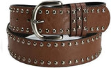wide studded belt